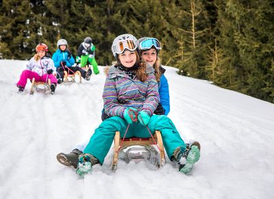 Rodelspaß im Salzburger Lungau