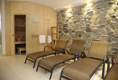 Wellnessbereich im Chalet Stella